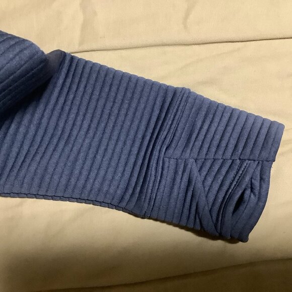 Women's AKHG Blackburn Pullover Mock, periwinkle, size XS - Picture 5 of 8